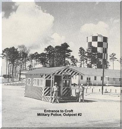 Camp Croft Main Gate