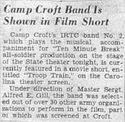 Troop Train Article