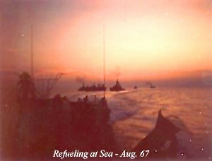 Refueling at Sea